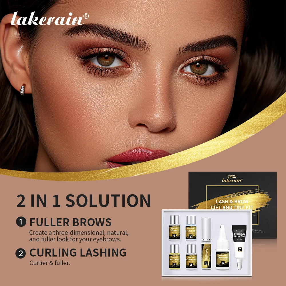 2-in-1 Professional Lash and Brow Lifting Tint Kit