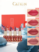 CATKIN 4-Piece Matte Carving Lipstick Set