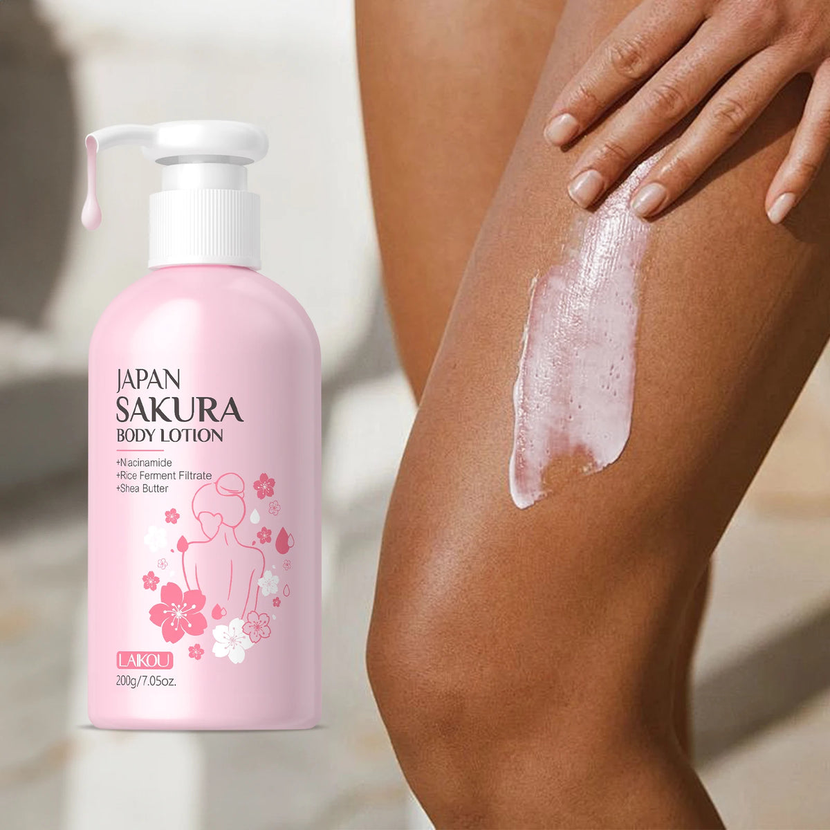 Japan Sakura Nourishing Body Lotion 200g