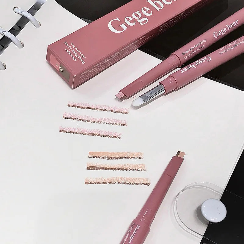 2-in-1 Double Ended Aegyo-sal Pencil with Detail Brush