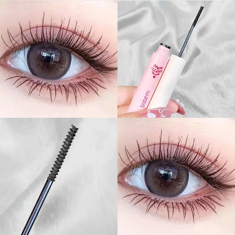 Ultra-Fine Brush Waterproof Silk Fiber Lengthening Mascara