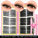 540pcs Lash Clusters Kit with Bond and Seal