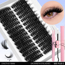 540pcs Lash Clusters Kit with Bond and Seal