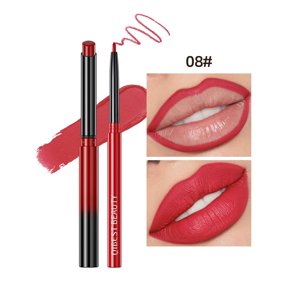 2-Piece Matte Velvet Lipstick and Lipliner Set