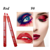 9-Color Matte Velvet Lipstick Pen - Long Lasting & Waterproof