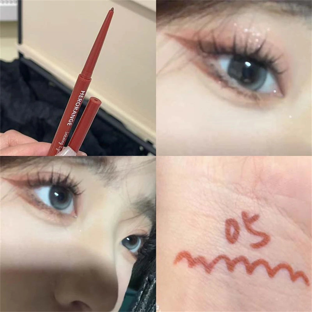 12 Colors Waterproof Long-lasting Eyeliner and Eyeshadow Stick