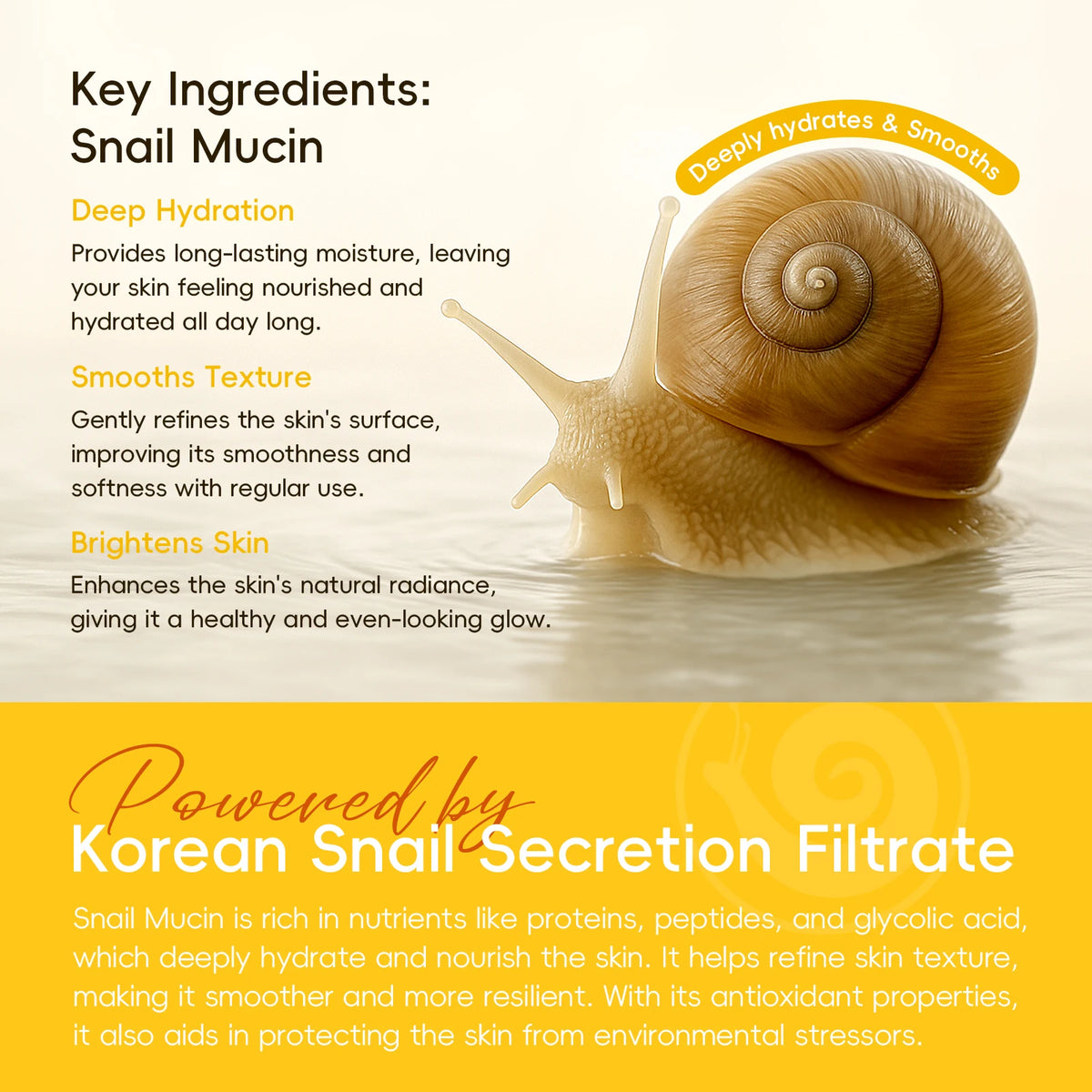 Korea Snail Hydrating Body Lotion (200g)