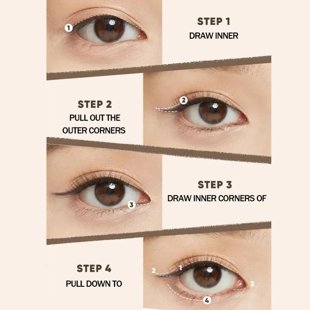 Waterproof Smooth Gel Eyeliner Pencil