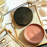 Liquid Powder Blusher and High Gloss Gel Face Contour in Antique Copper