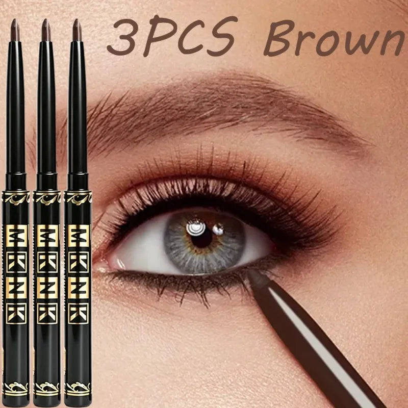 Waterproof Smudge-Proof Black Gel Eyeliner Pencil