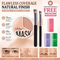 3-Color Full Coverage Cream Concealer Palette, 15g