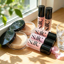 Natural Gloss Liquid Blusher and Moisturizing Bronze Contouring Highlight Cream