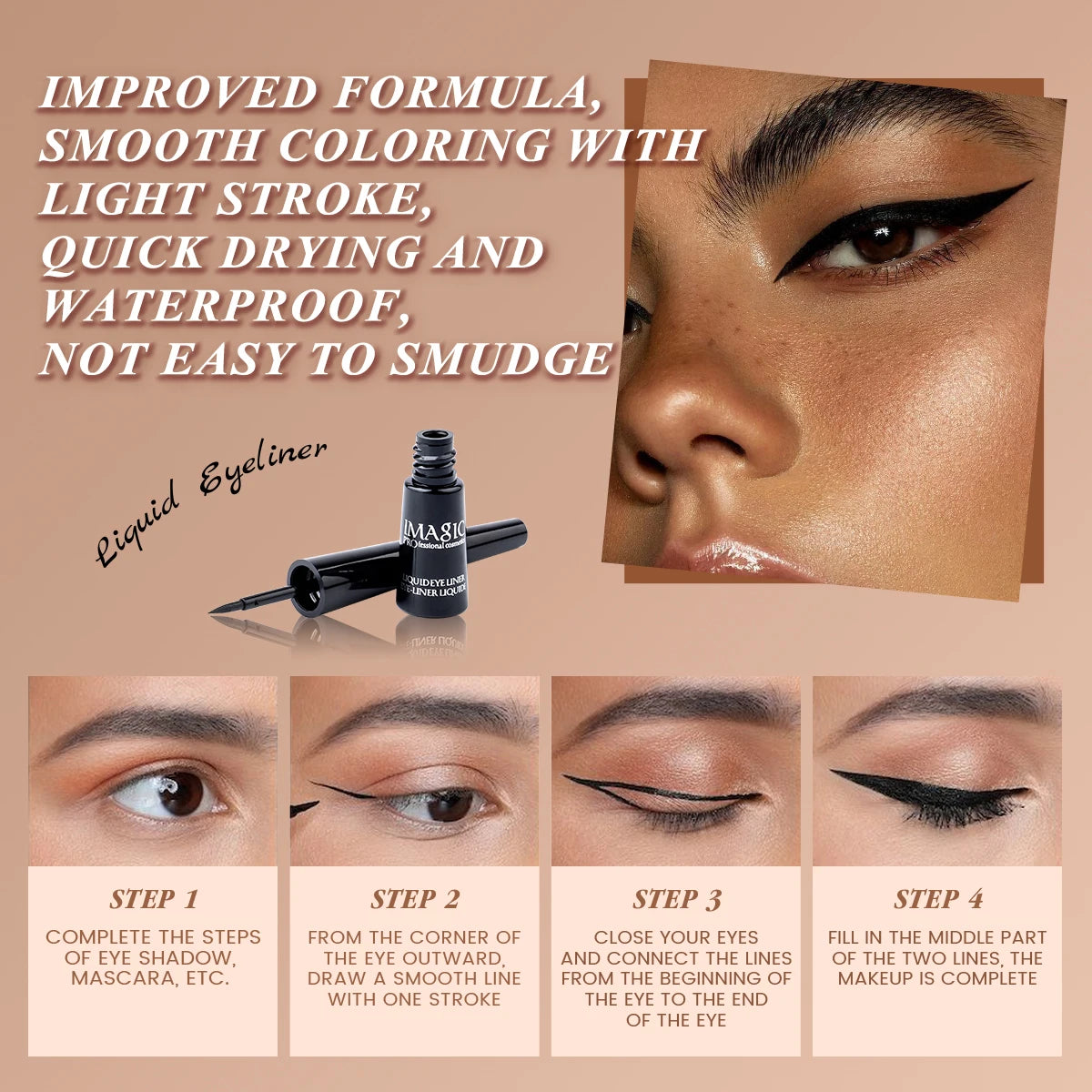 Waterproof Long Lasting Liquid Eyeliner