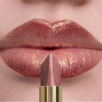 Long-Lasting Glitter Metallic Two-Tone Matte Lipstick