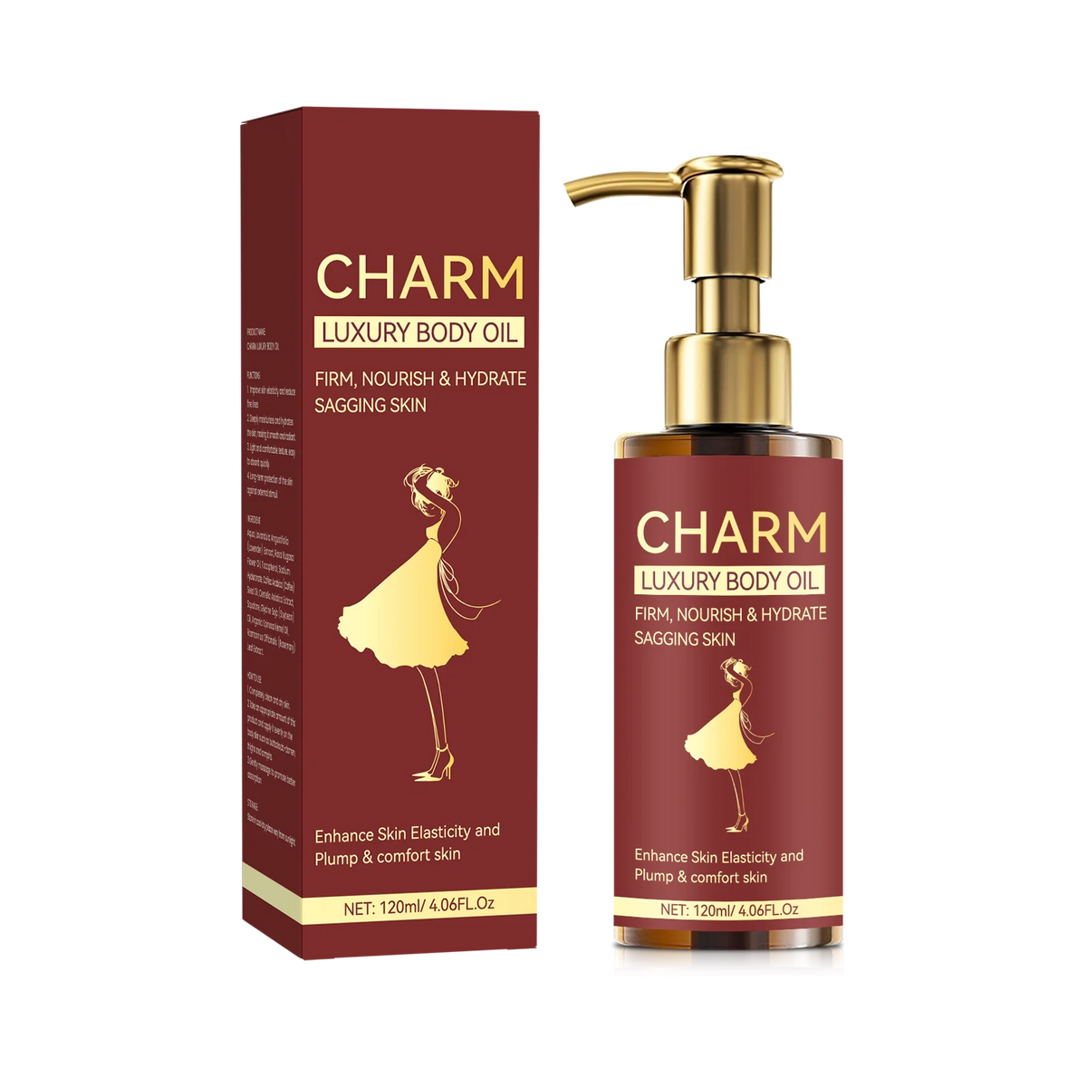 Tightening and Brightening Anti-Cellulite Body Massage Oil