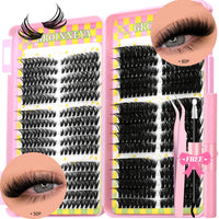 540pcs Lash Clusters Kit with Bond and Seal