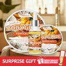 Pumpkin Body Care Set with Body Drops, Body Glaze, and Roll-on