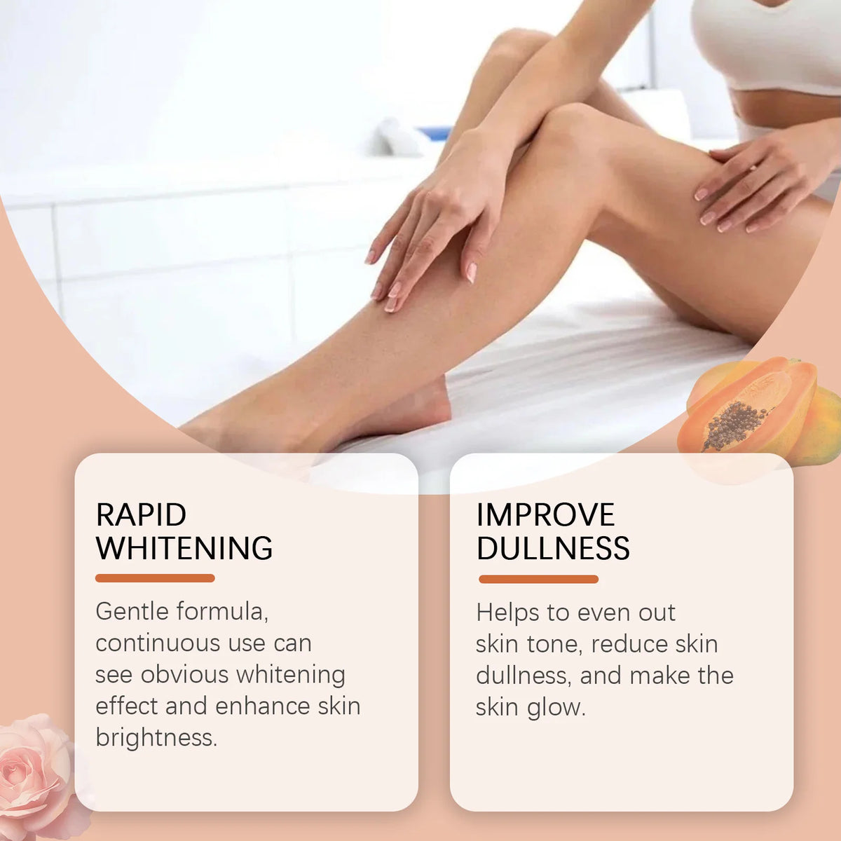 Papaya Whitening and Nourishing Body Massage Oil