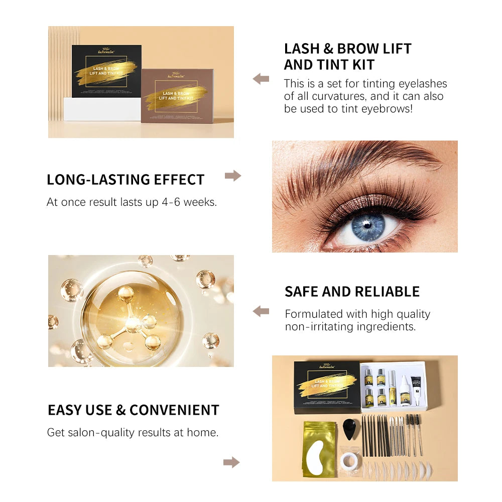 2-in-1 Professional Lash and Brow Lifting Tint Kit