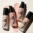 Natural Gloss Liquid Blusher and Moisturizing Bronze Contouring Highlight Cream