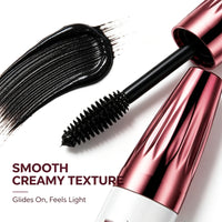 7D Volumizing Waterproof Mascara - Long Lasting Black Eye Makeup