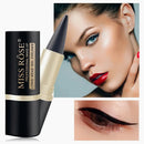 Waterproof Matte Gel Eyeliner Pencil - Long-lasting Black