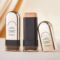 Waterproof Concealer Foundation Stick with Brush - Matte Finish