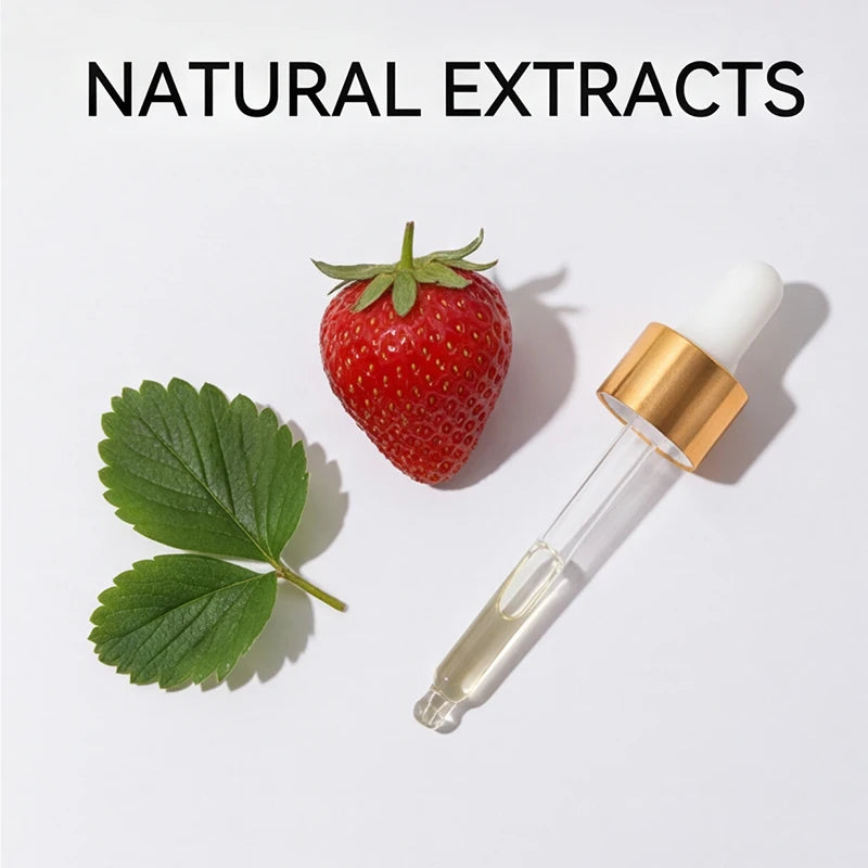 Strawberry Moisturizing Body Essential Oil with Dropper, 30ml