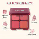 Blush and Highlighter Palette - 4 Shades