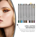 Waterproof and Smudge-Proof Gel Eyeliner Pencil