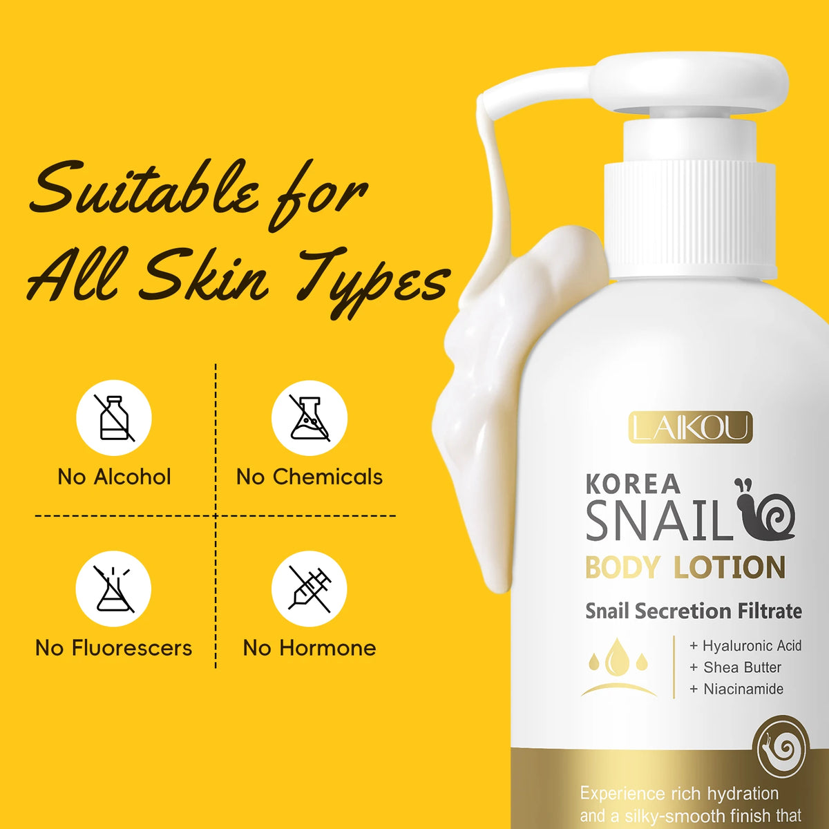 Korea Snail Hydrating Body Lotion (200g)