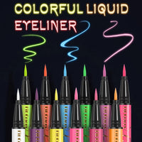 UV Fluorescent Glow Liquid Eyeliner and Neon Face Paint Pen