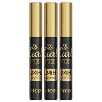 3-Piece Colorful 3D Silk Fiber Waterproof Mascara Set (Blue, Green, Purple)