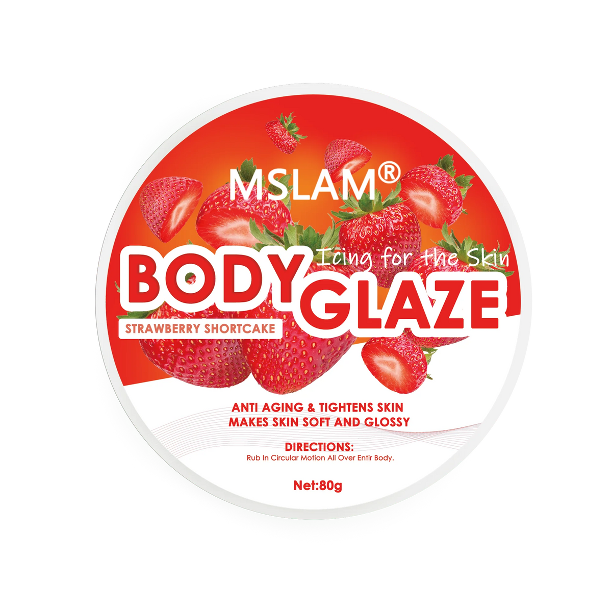 Body Glaze Anti-Aging Whipped Body Butter for Women