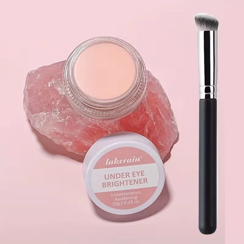 Under Eye Brightener Concealer Cream with Brush, 10g