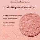 Sweetie Bear Silk Satin Matte Blush Powder