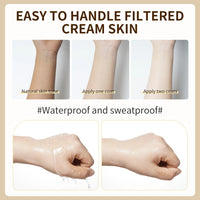 Rapid Whitening Avocado Body Foundation and Moisturizing Concealer Cream