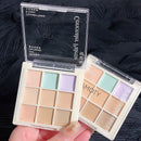 Long-Lasting 9-Color Concealer Palette for Dark Circles and Acne Marks