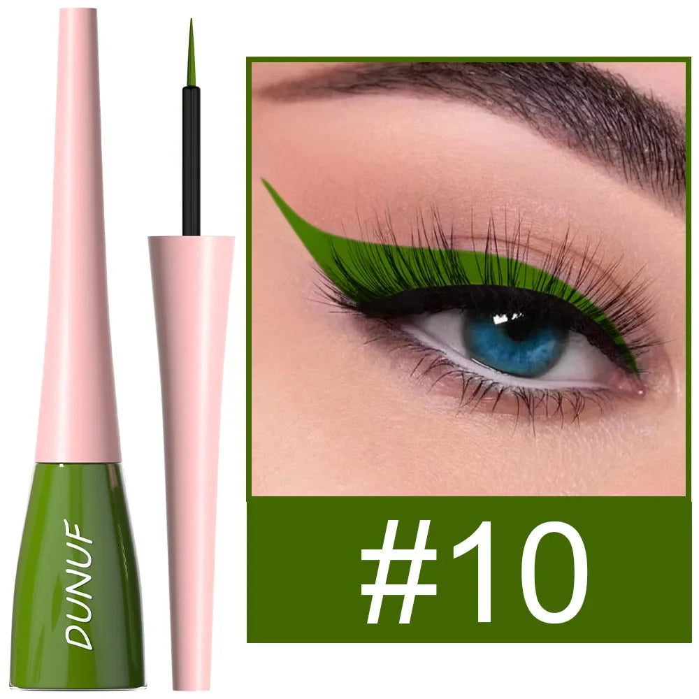 Dark Green Waterproof Liquid Eyeliner Pencil