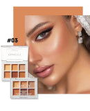 Long-Lasting 9-Color Concealer Palette for Dark Circles and Acne Marks