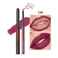 2-Piece Matte Velvet Lipstick and Lipliner Set