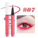 12-Color Neon UV Fluorescent Liquid Eyeliner Set