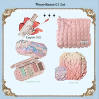 Moonlit Mermaid Makeup Set with Eyeshadow, Blush, Lip Gloss and Bag