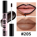 Waterproof Peel-Off Lip Liner and Matte Lip Stain