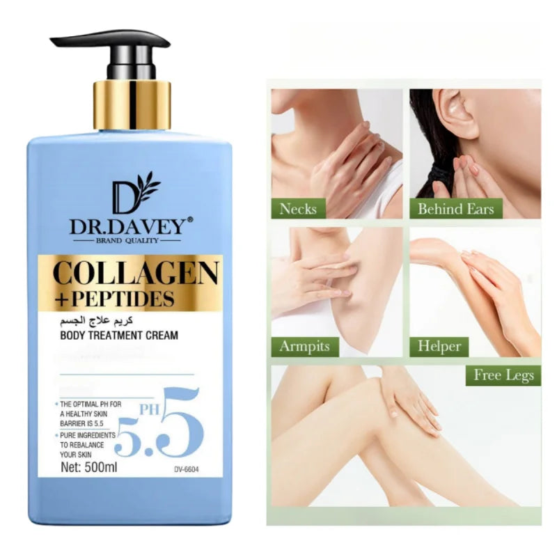 500ml Collagen + Peptide Moisturizing Body Lotion