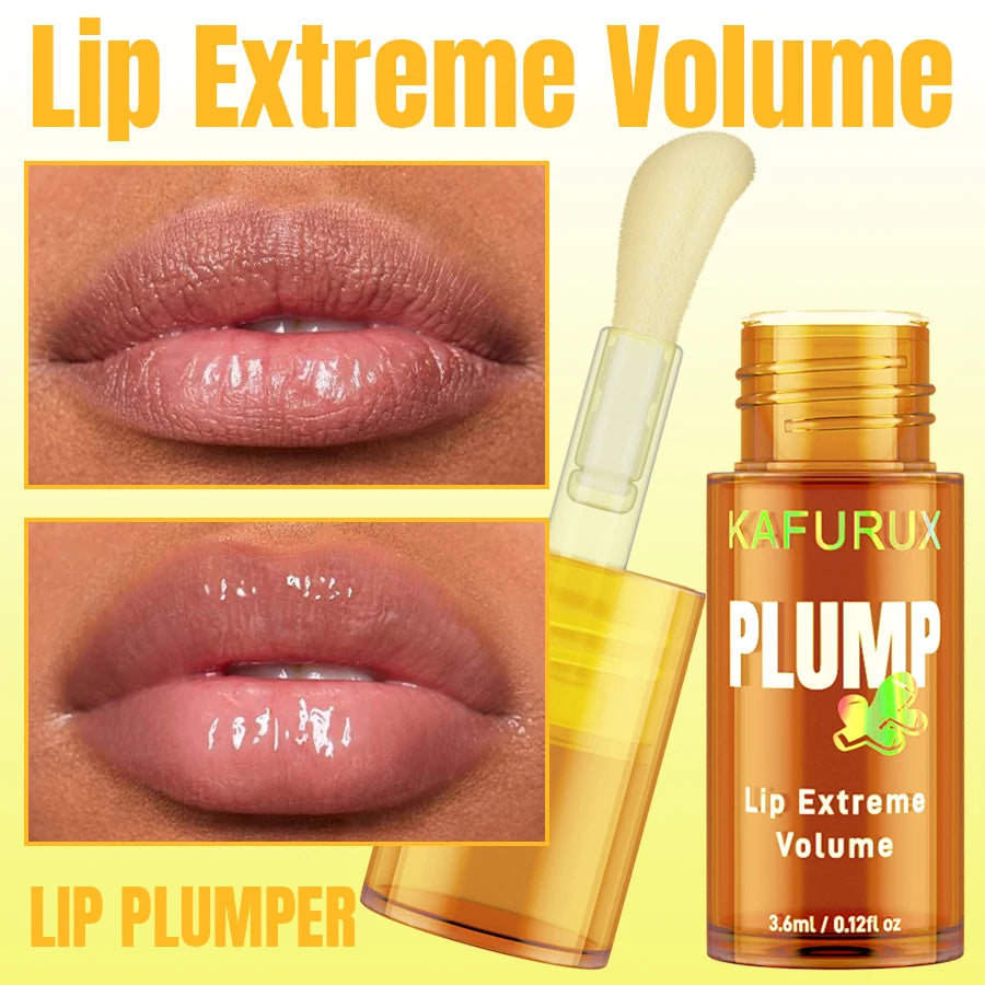 3-Piece Long Lasting Moisturizing Lip Plumper and Gloss Set