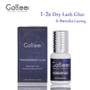 Gollee 0.5s Fast Dry Eyelash Extension Glue 6-8 Weeks Long Lasting Adhesive