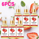 Strawberry Moisturizing Body Essential Oil with Dropper, 30ml