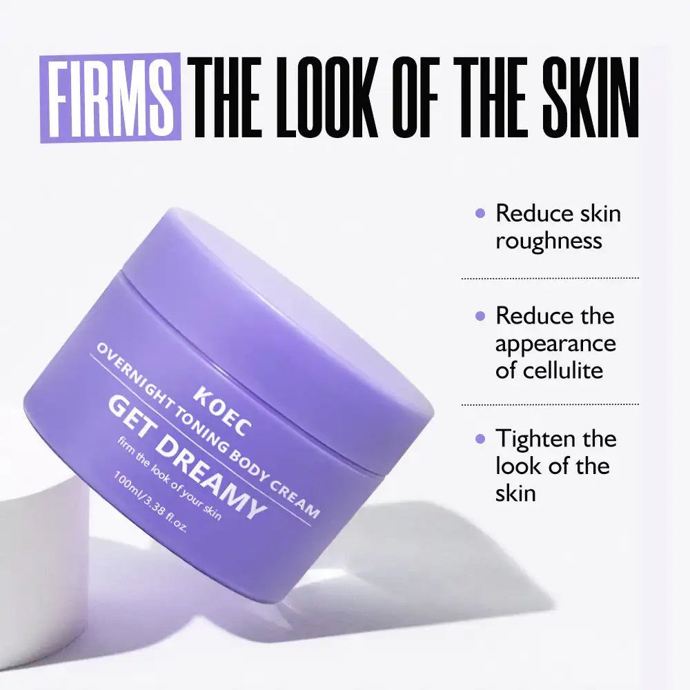 Overnight Toning and Firming Body Cream, 100ml