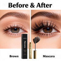 Waterproof Brown Lengthening and Curling Mascara